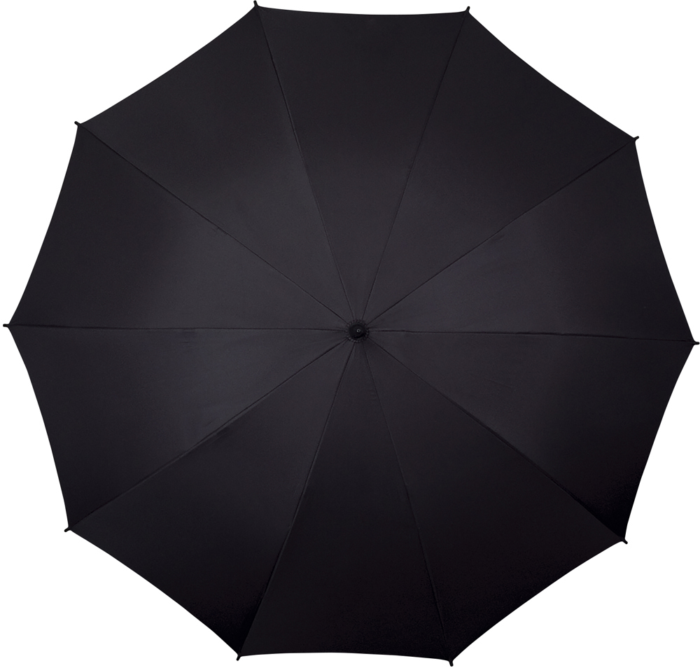 FALCONE - Golfparaplu - Handopening - Windproof -  130 cm - Zwart