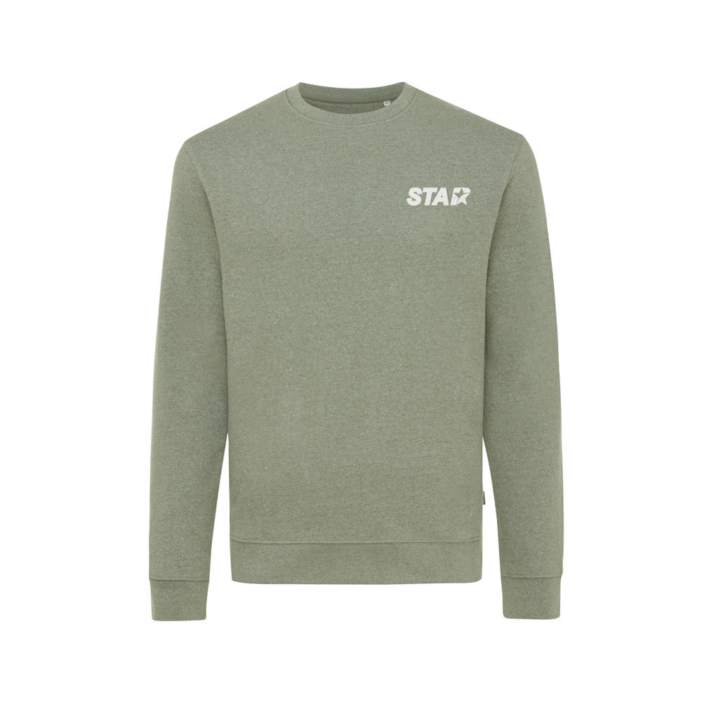 IQONIQ Denali gerecycled katoen sweater ongeverfd