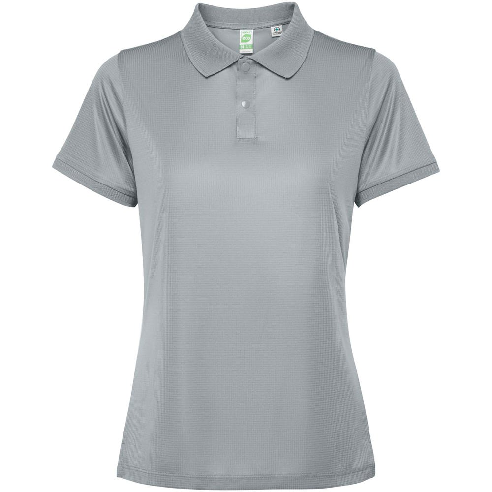 Tormo 125 g/m² damespolo met korte mouwen - grijs