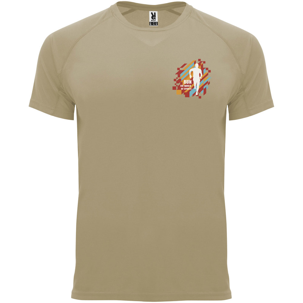 Bahrain 135 g/m² sportshirt met korte mouwen voor heren