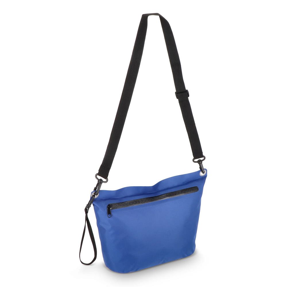 Waterbestendige Ripstop Schoudertas 33 x 23 x 13 cm - donkerblauw