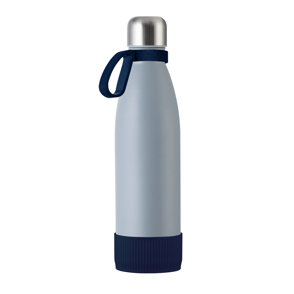 Fles RETUMBLER-myTOULON - donkerblauw, grijs