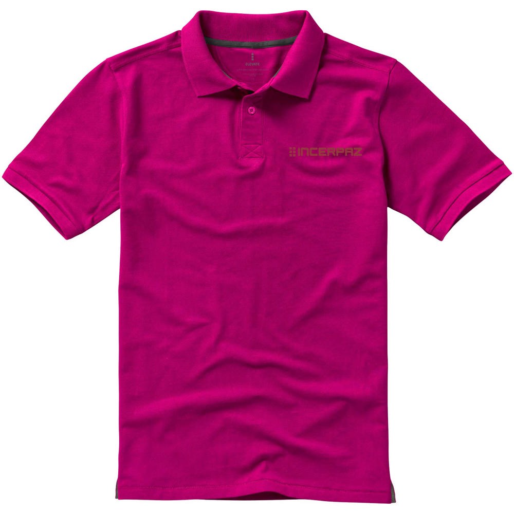 Calgary 200 g/m² herenpolo met korte mouwen