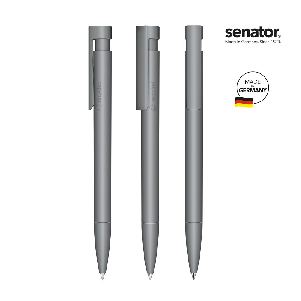 senator® Liberty Matt Recyceld  retractable pen - cool gray 9