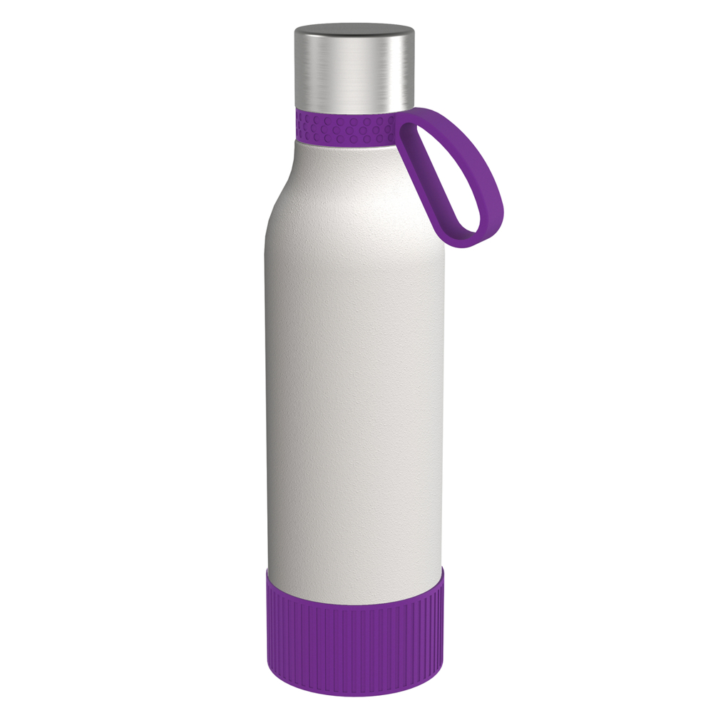 Fles RETUMBLER-myTOULON II 820 - paars, zilver, wit
