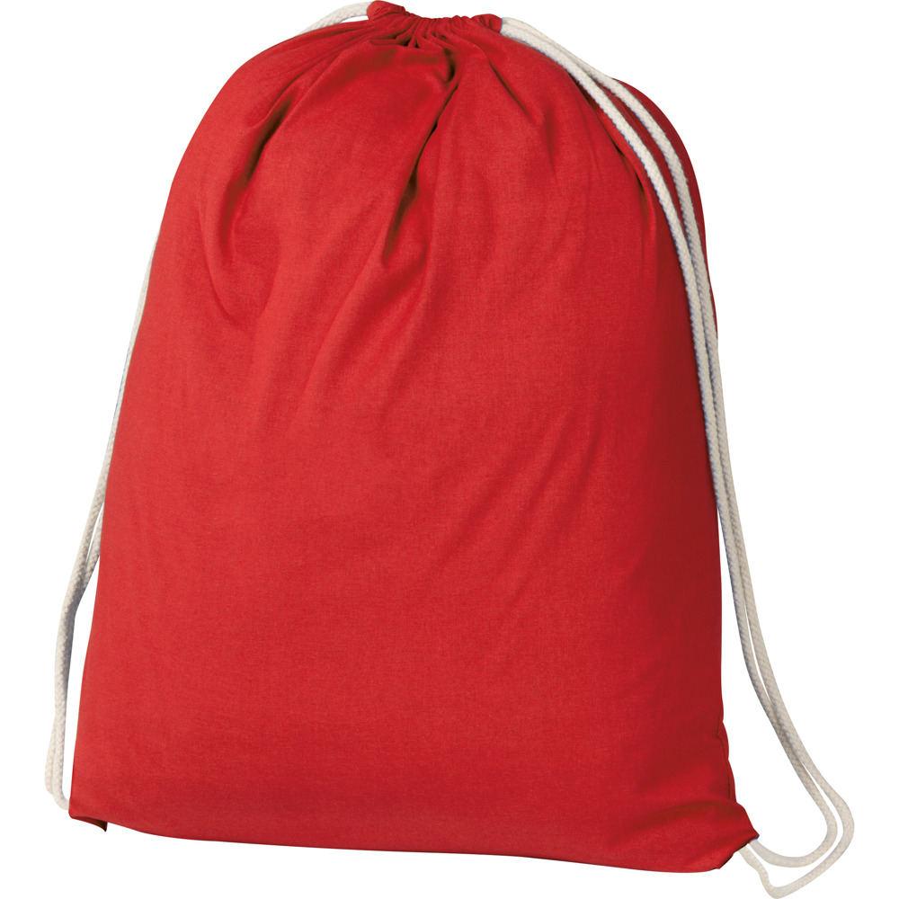 Katoenen sporttas Boedapest - Rood