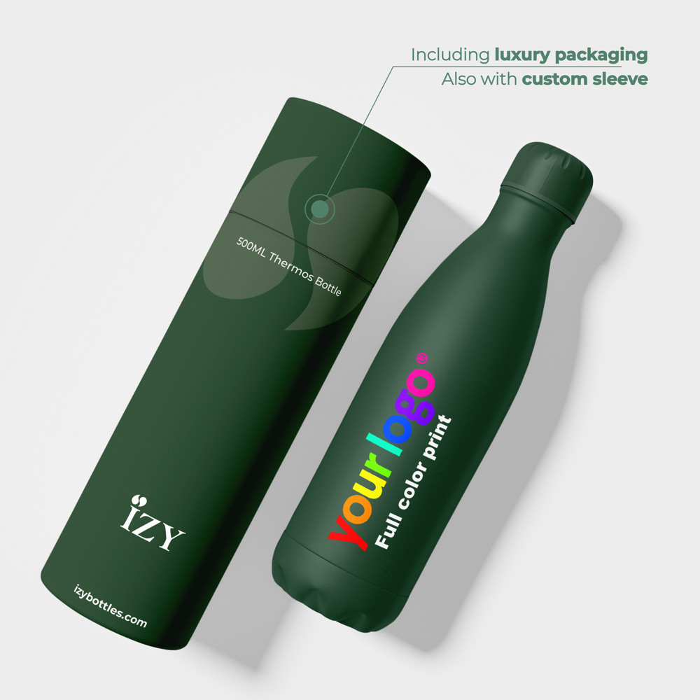 Thermosfles / Drinkfles - Groen - 500 ml