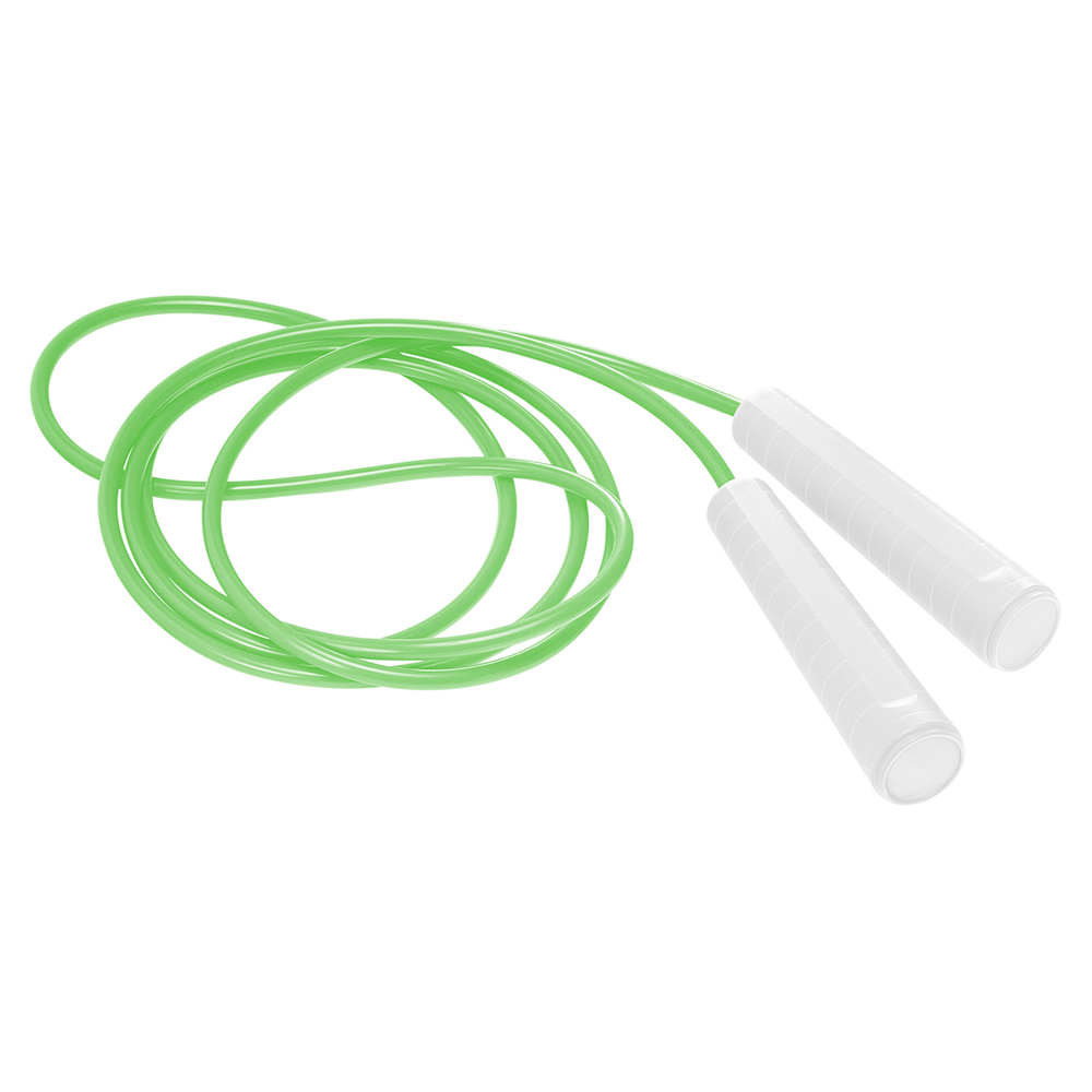 Springtouw - wit/wit/neongroen