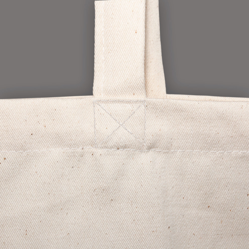 SYDNEY – Canvas tas met bodemvouw en korte hengsels