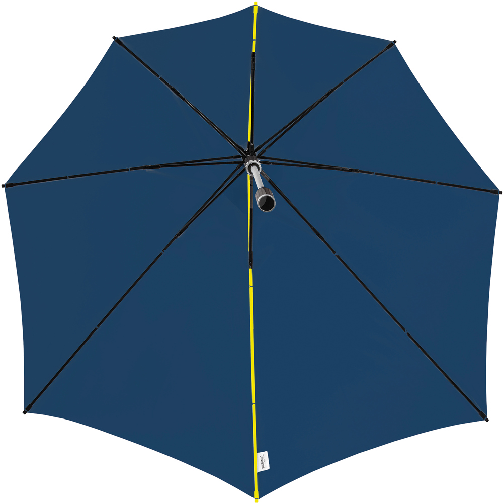 STORMaxi - Arodynamische stormparaplu - Handopening - Windproof -  92 cm - Blauw