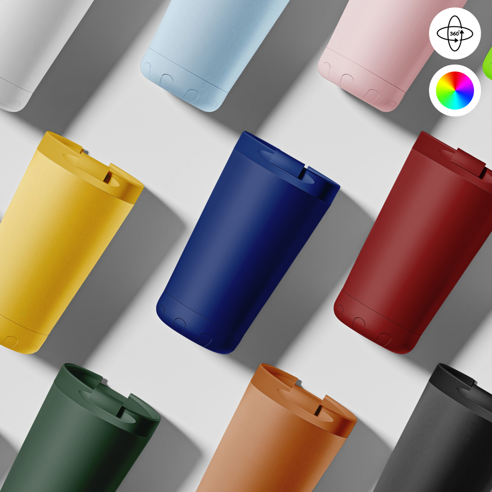 Thermosbeker / Koffiebeker - 350 ml - Blauw