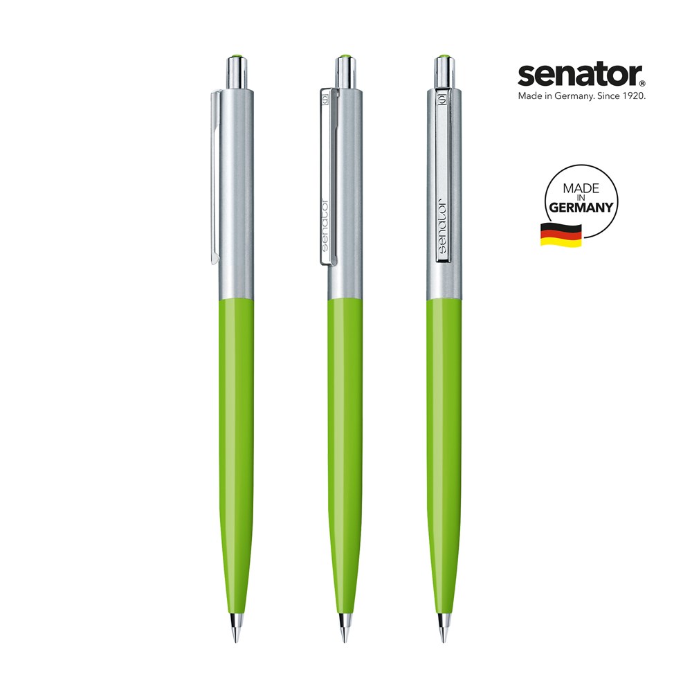 senator® Point Metal  retractable pen - groen 376