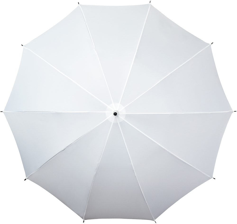 FALCONE - Paraplu met schouderband - Handopening - Windproof -  100 cm - Wit