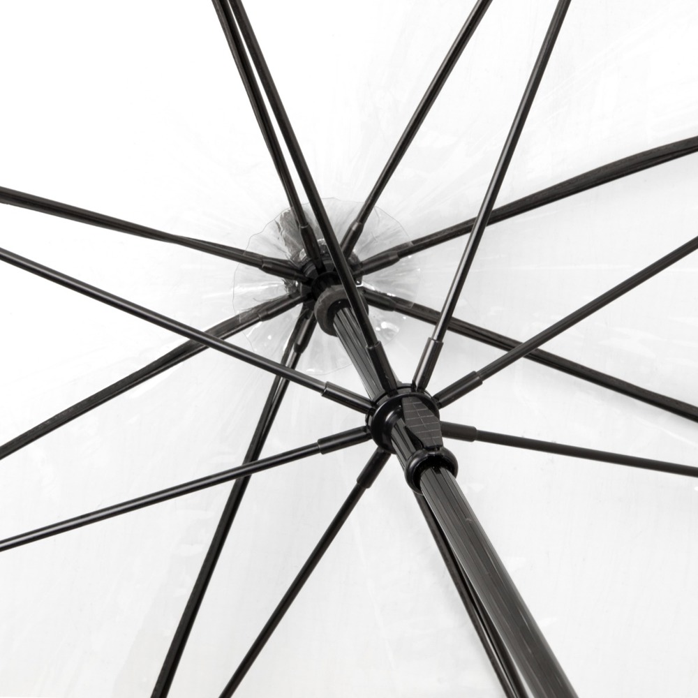 FALCONETTI - Transparant - Handopening - Windproof -  110 cm - Transparant