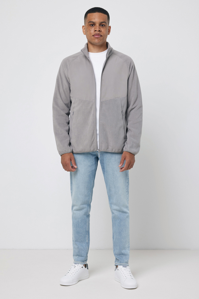 IQONIQ Talung gerecycled polyester fleece jas met rits