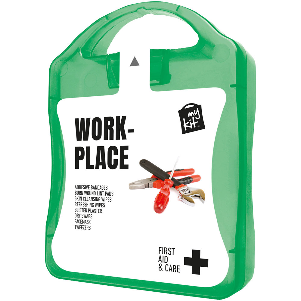 MyKit Werkplek Eerste Hulp Set - Transparant Groen