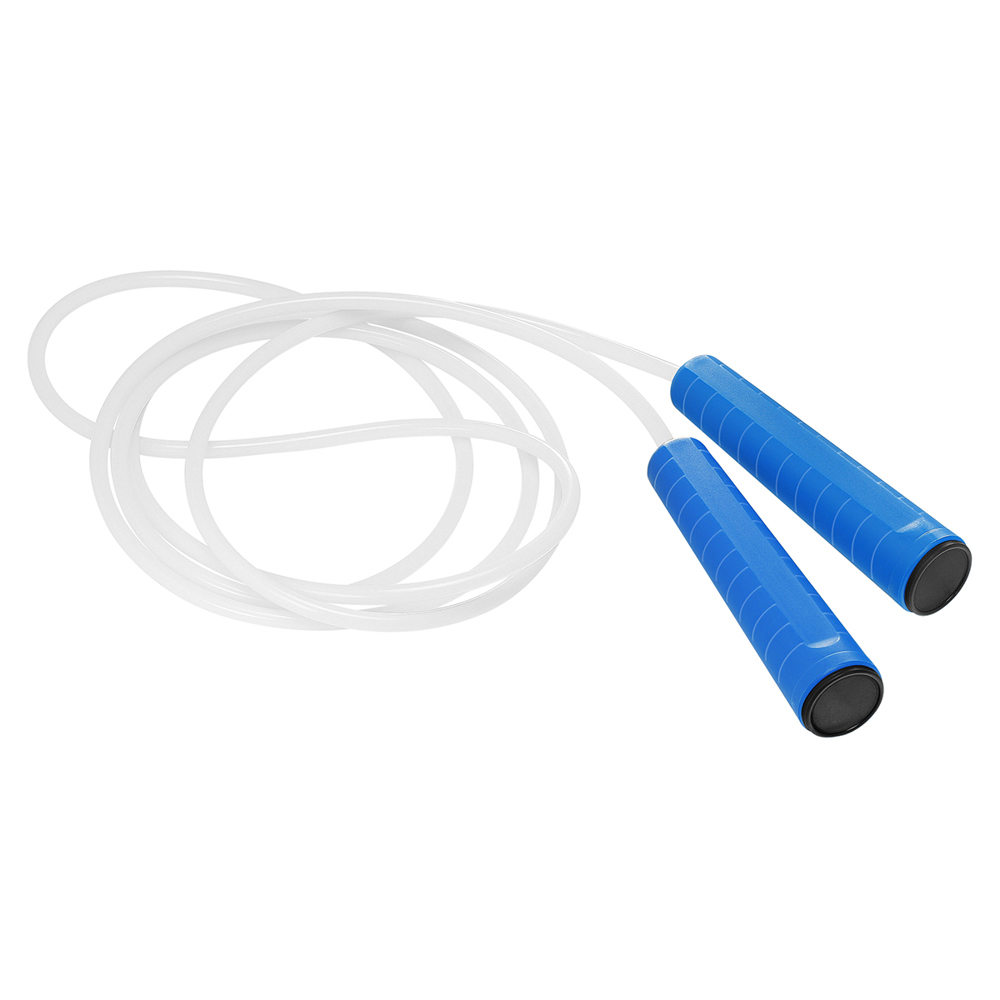 Springtouw - blauw/zwart/wit