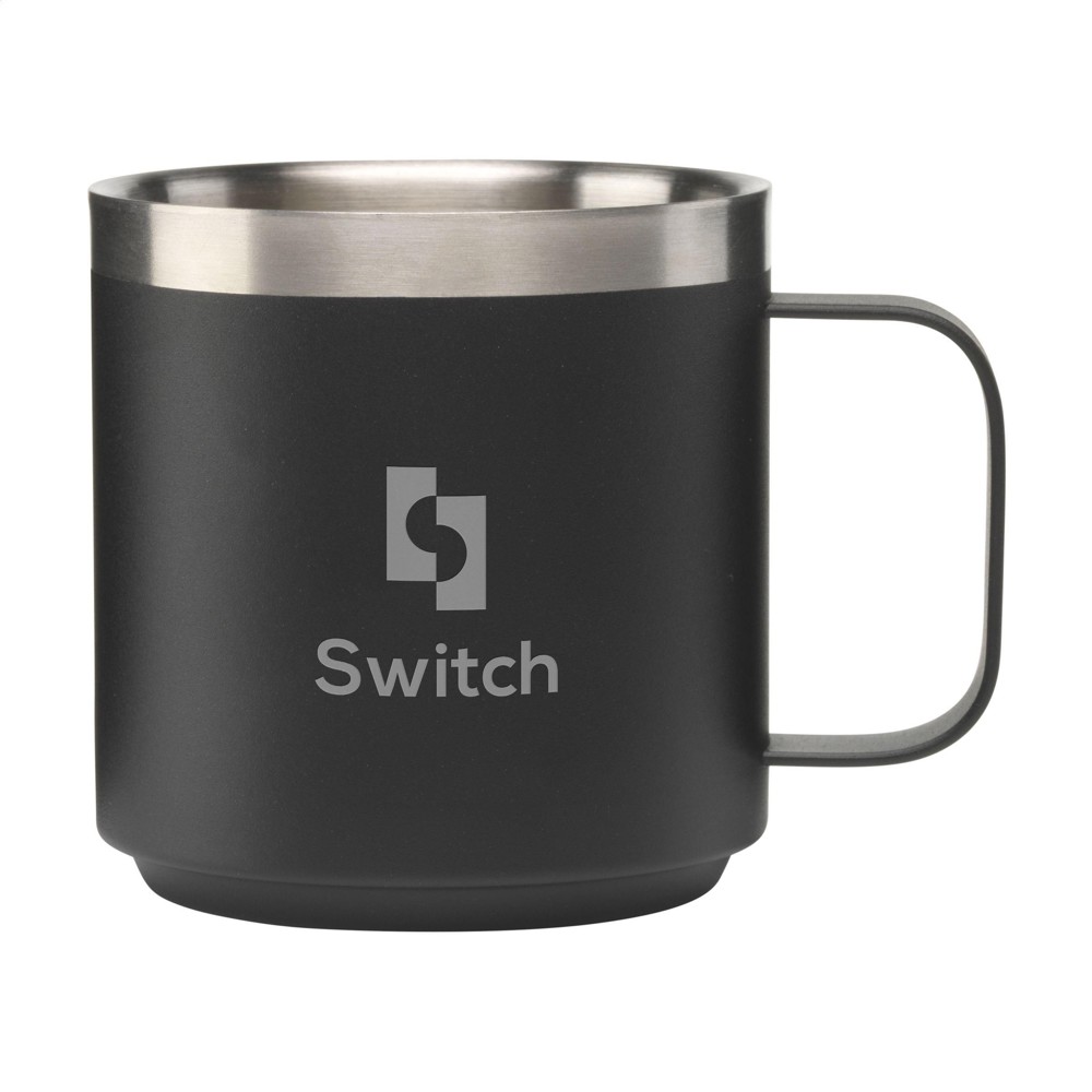 Knox RCS Recycled Iso Mug 300 ml thermosbeker - zwart