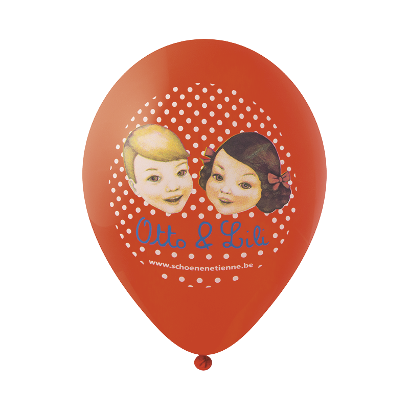 Ballonnen bedrukt HQPP 85/95 cm - Ø 33 cm - 11 inch