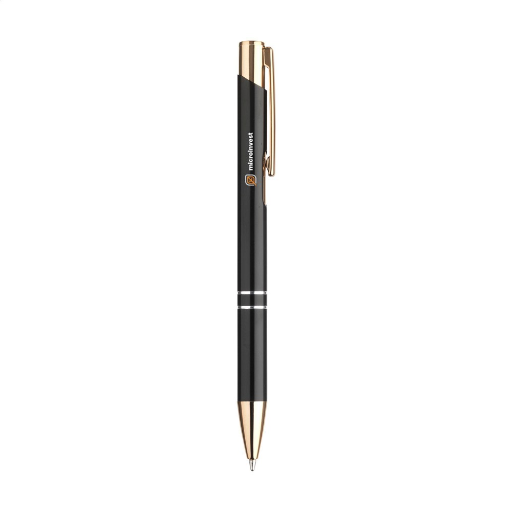 Ebony RCS Recycled Alu Rose Gold pennen