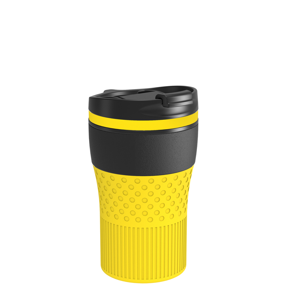 Thermobeker RETUMBLER-BAYAMO CORPORATE - Zwart, Geel