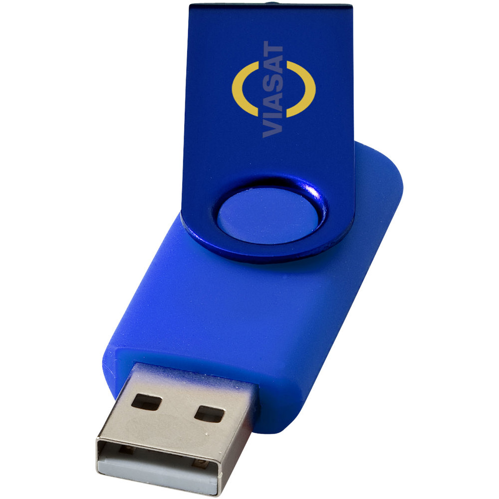 Rotate metallic USB