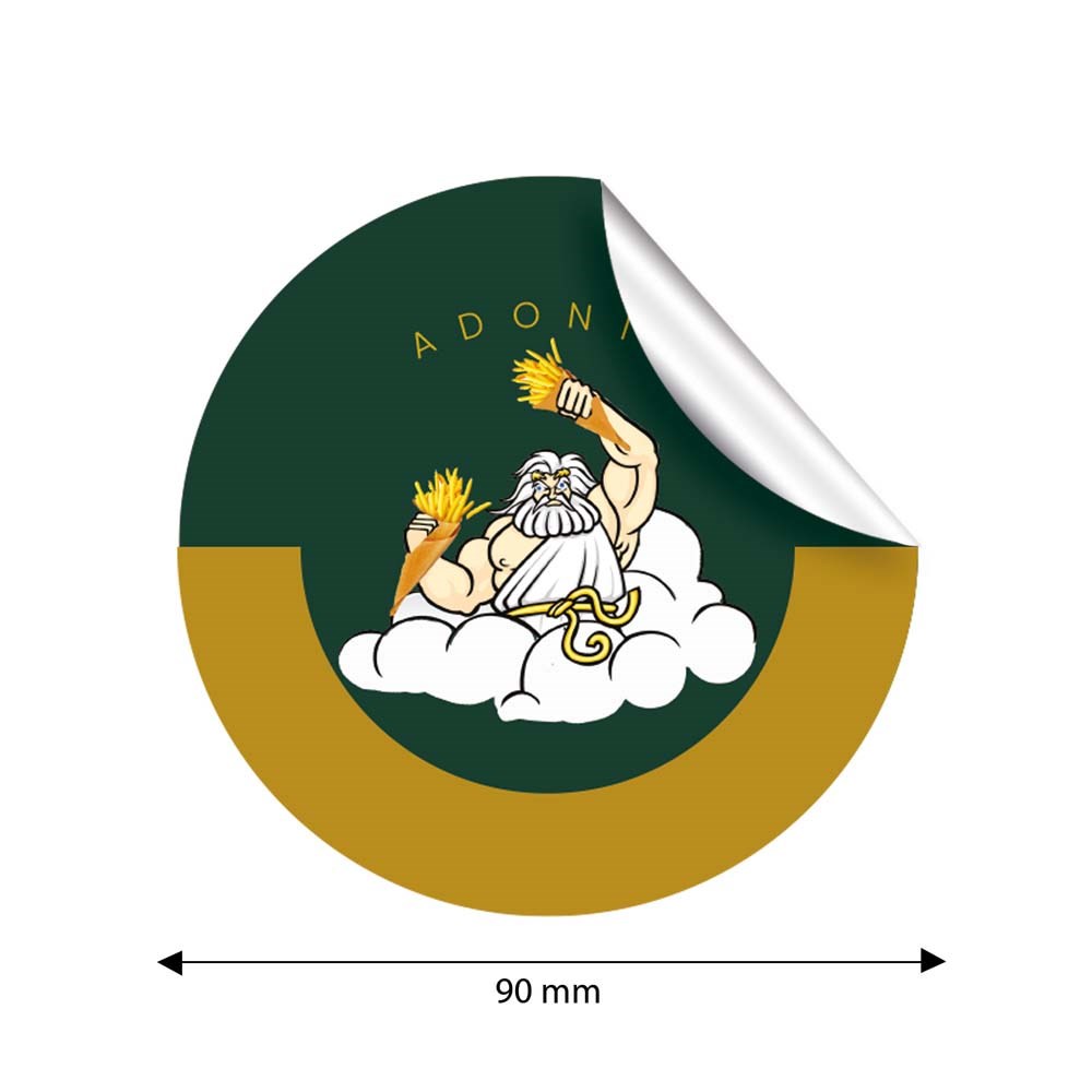 Sticker, vinyl