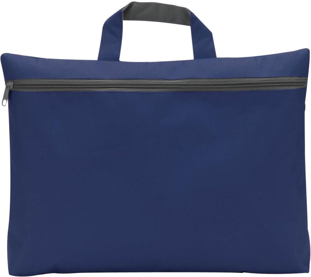 Polyester (600D) documententas Elfrieda - blauw