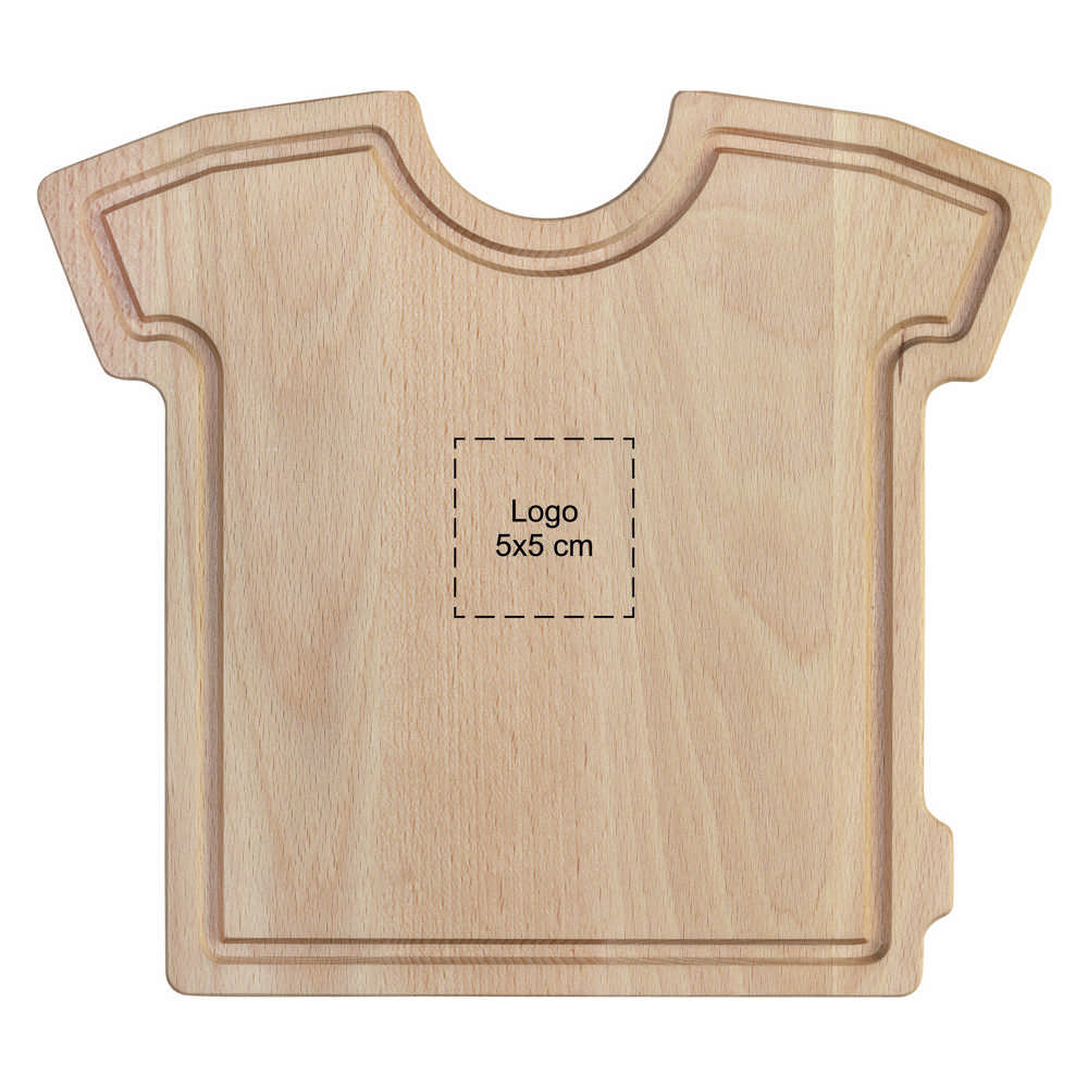 Plank T-shirt beuken 25x28 cm