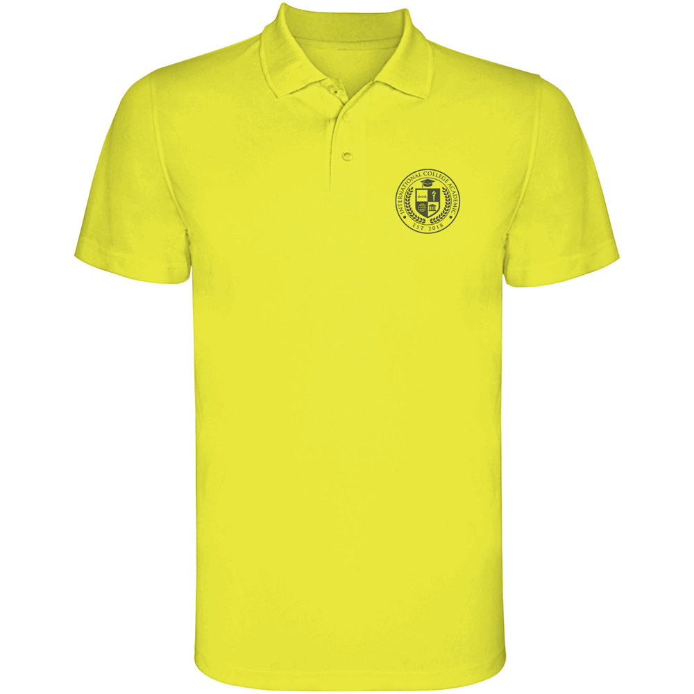 Monzha 150 g/m² sportpolo met korte mouwen voor heren