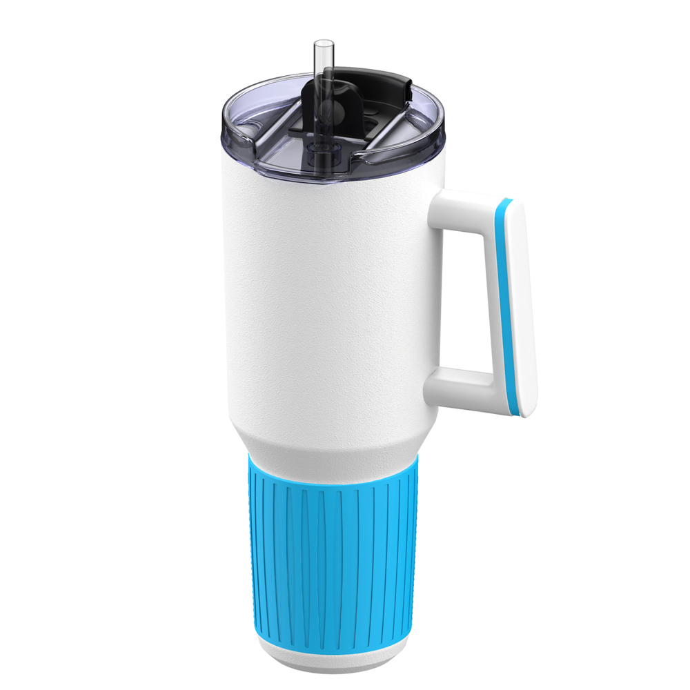 Thermobeker RETUMBLER-myKINGS CANYON 1200 - cyaan, wit