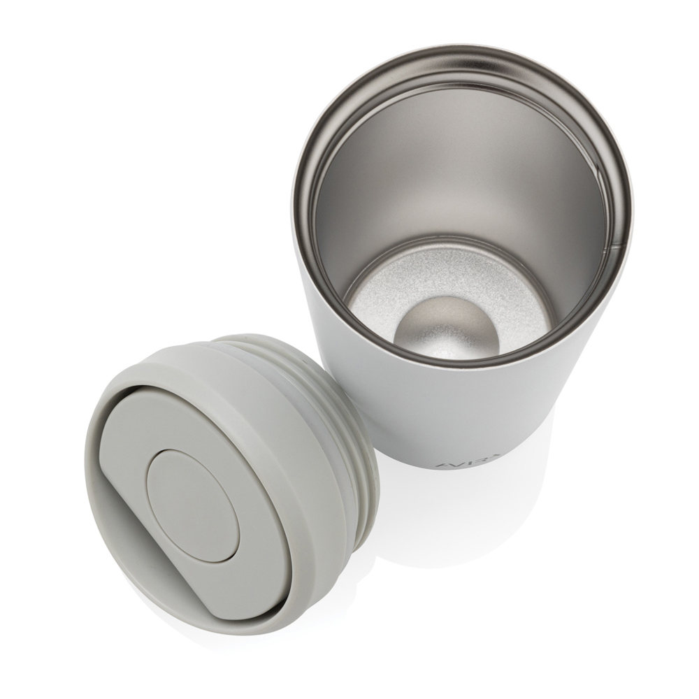 Avira Alix RCS recycled staal klik beker 400ML