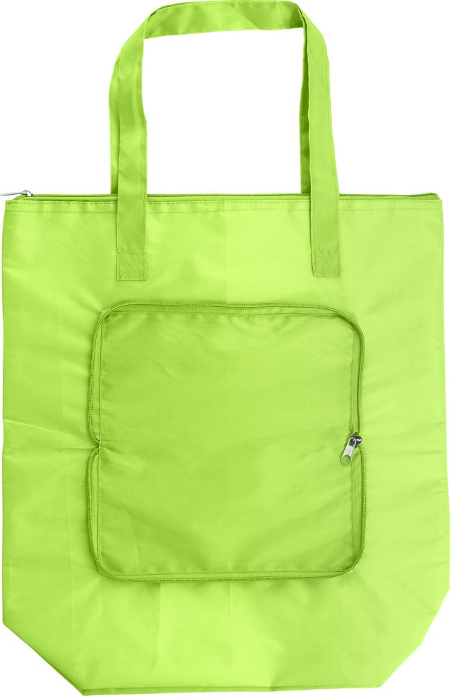 Polyester opvouwbare koeltas Hal - Lime