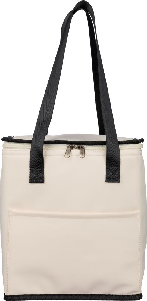 Gerecyclede PU koeltas Adira - Beige