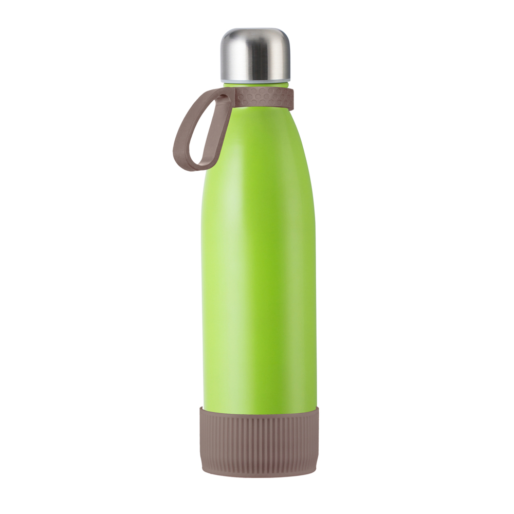 Fles RETUMBLER-myTOULON - bruin, lichtgroen