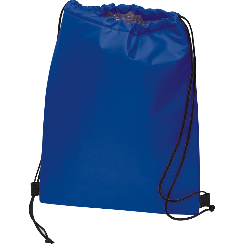 Polyester gymtas - blauw
