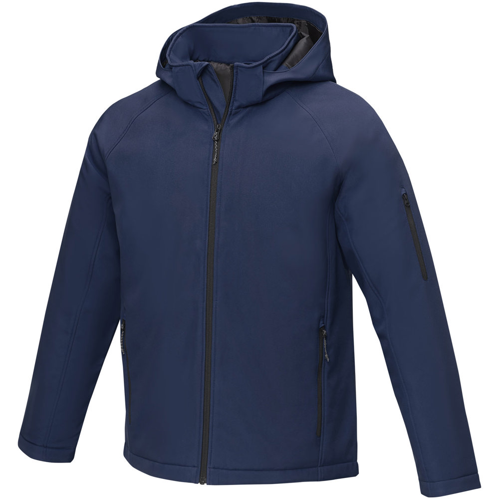 Notus gewatteerd softshell herenjas - Marineblauw