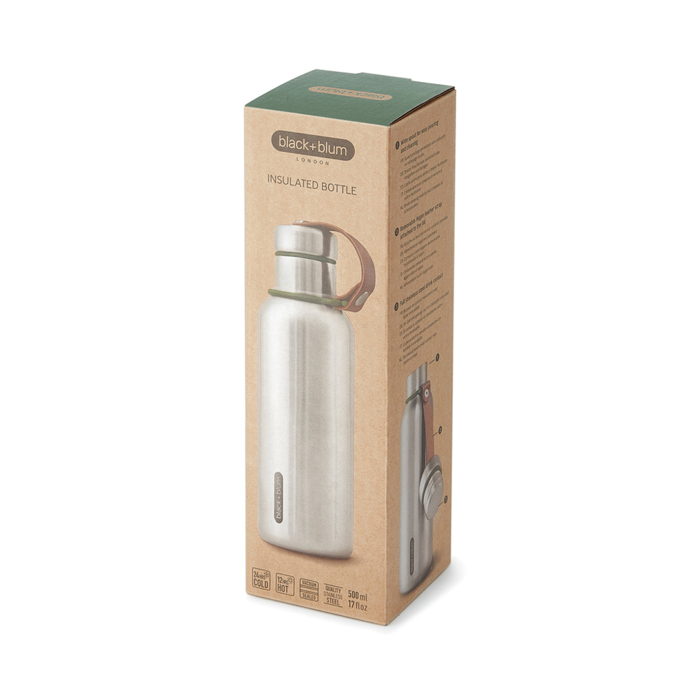 Black+Blum Geïsoleerde Waterfles Groot 500ml