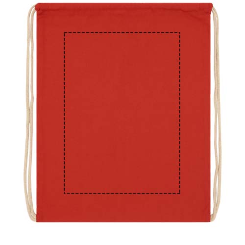 Oregon 140 g/m² katoenen rugzak met trekkoordsluiting 5L