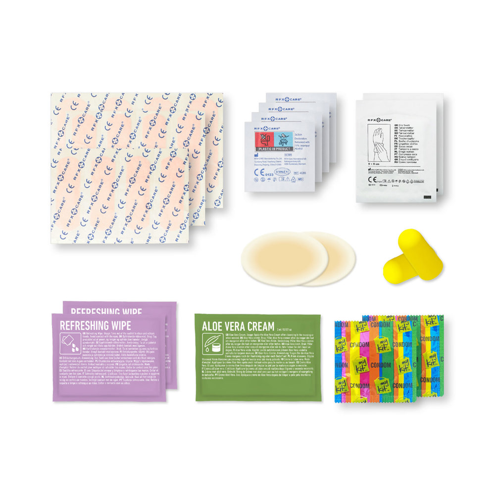MyKit Reizen Plus Set met papieren stazak