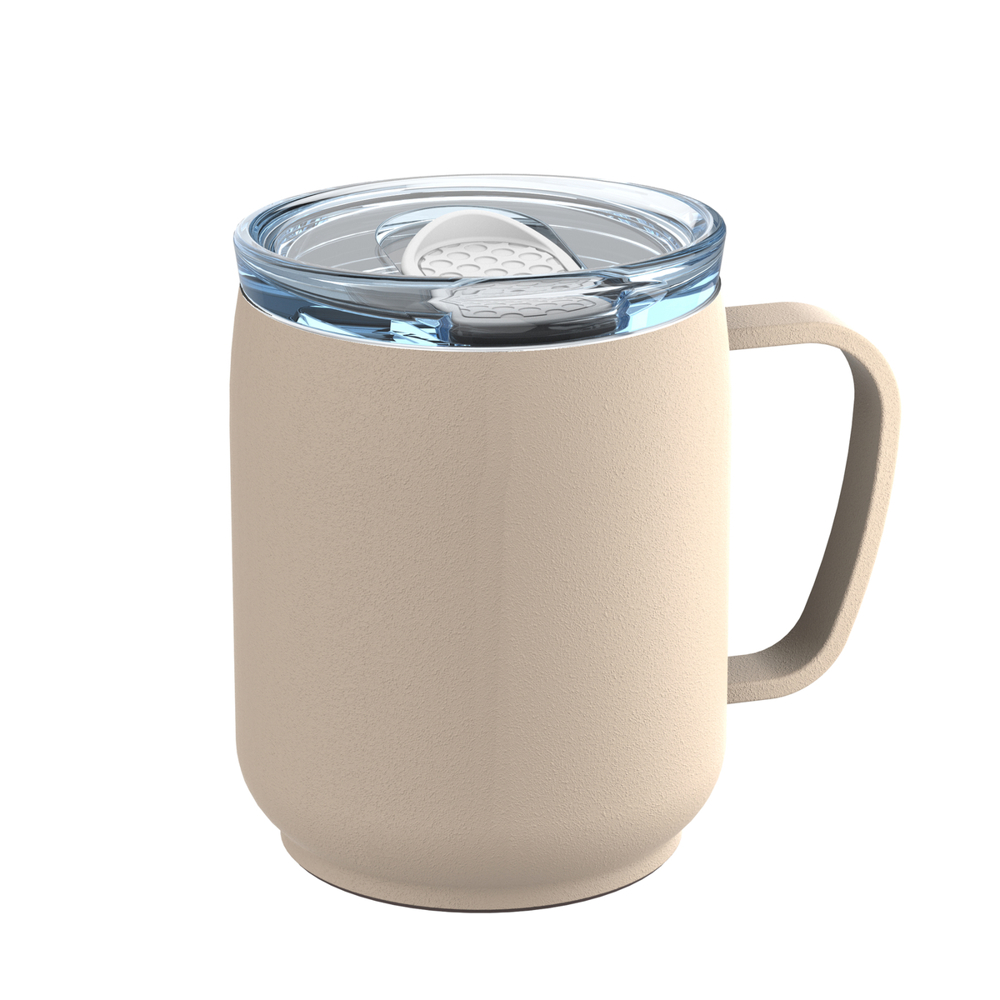 Thermobeker RETUMBLER-myNIZZA CERAMIC - wit, transparant, beige