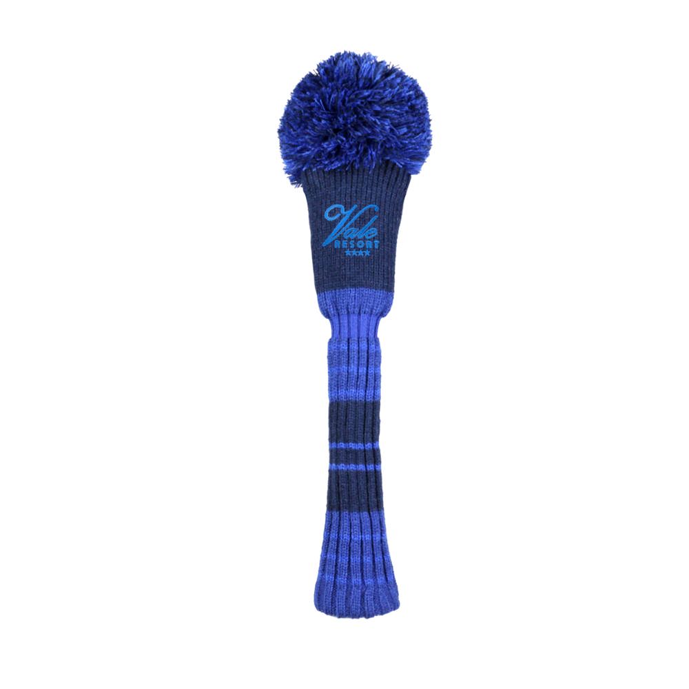 Pom pom headcover driver - Blauw