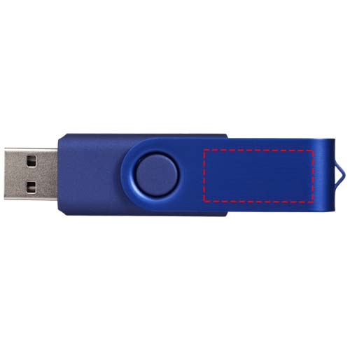 Rotate metallic USB