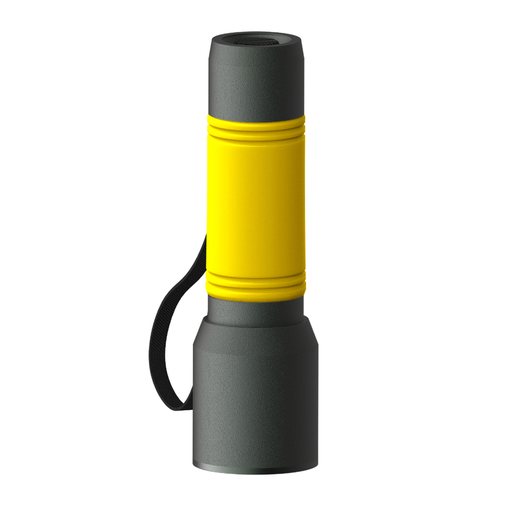 Zaklamp REEVES-myFLASH 300 - geel, antraciet