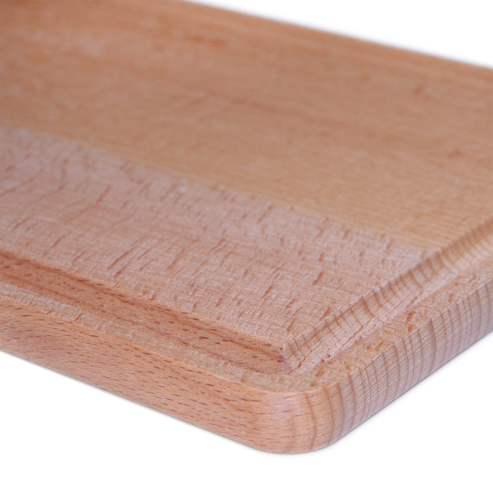 Plank met sapgeul beuken 25x16 cm