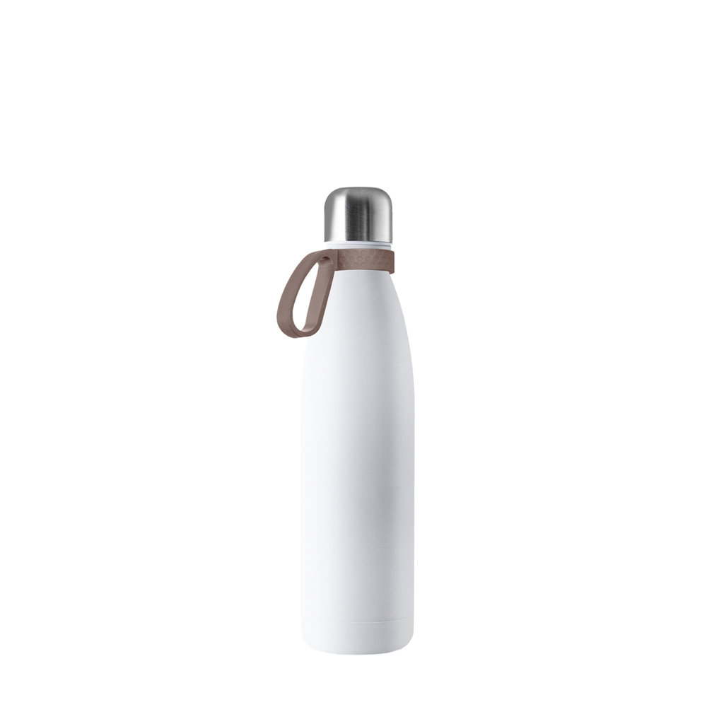 Thermofles RETUMBLER-NIZZA - zilver, wit, bruin