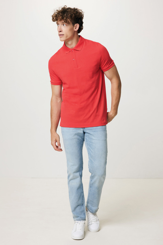 IQONIQ Yosemite gerecycled katoen pique polo