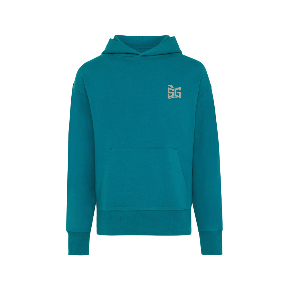 IQONIQ Yoho gerecycled katoen relaxed hoodie