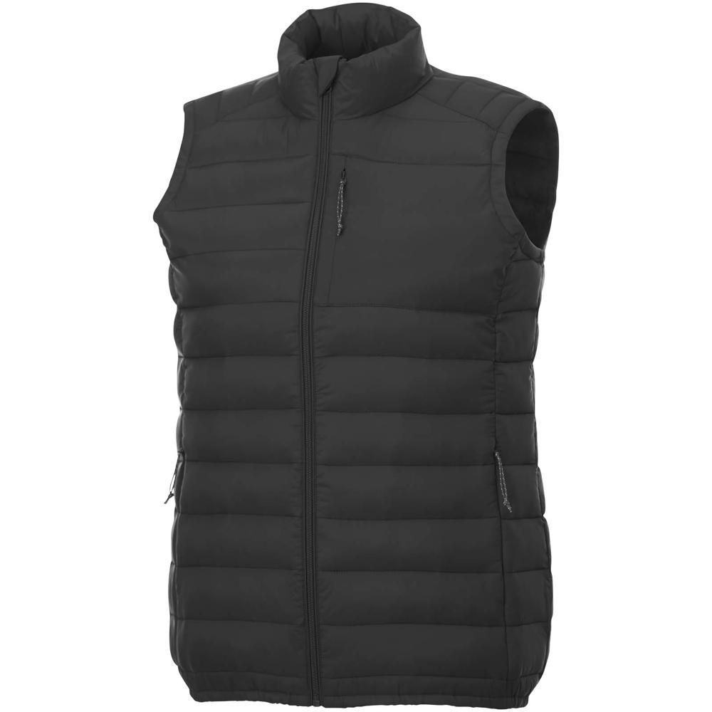 Pallas heren gerecycleerde geïsoleerde bodywarmer - Zwart