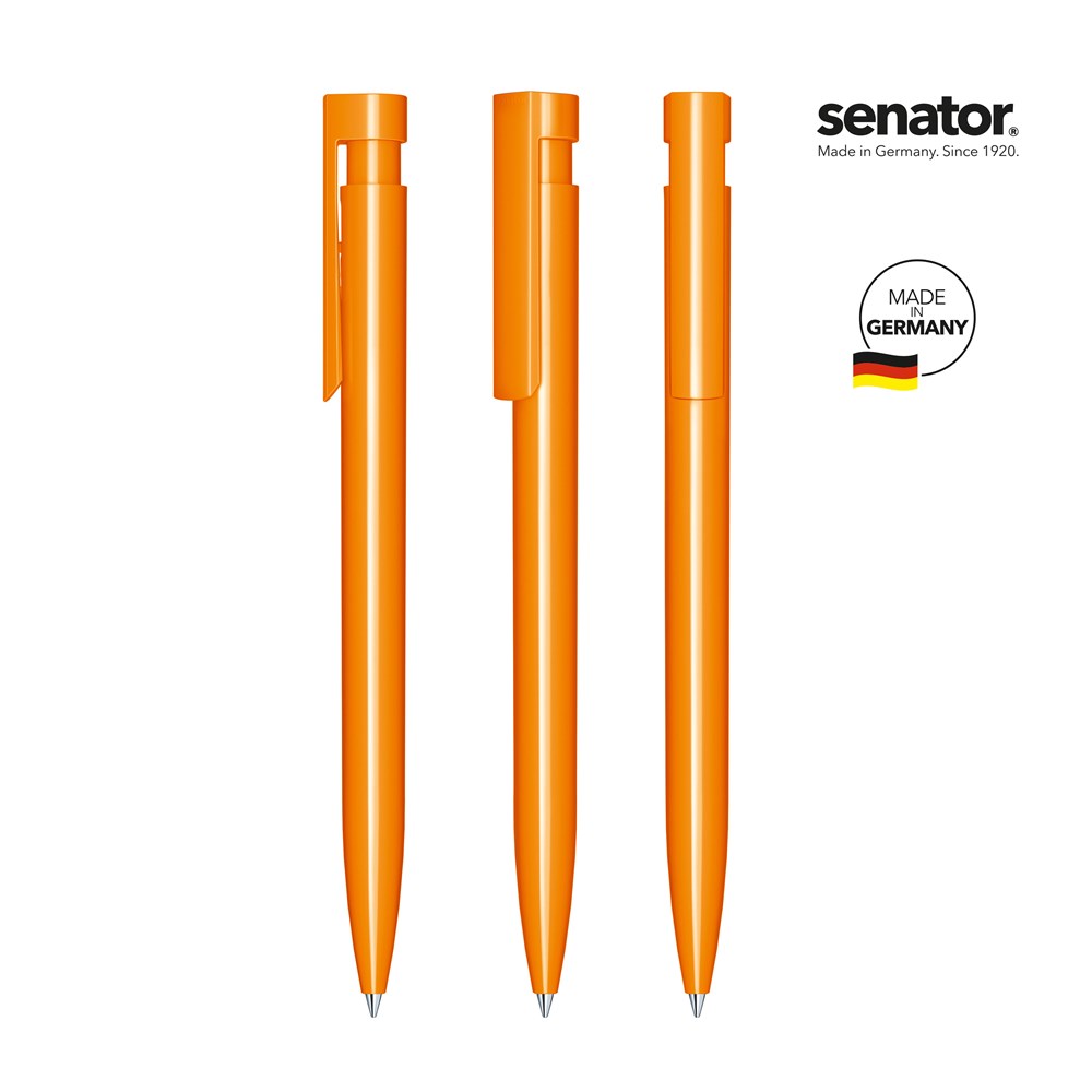 senator® Liberty Polished  retractable pen - oranje 151